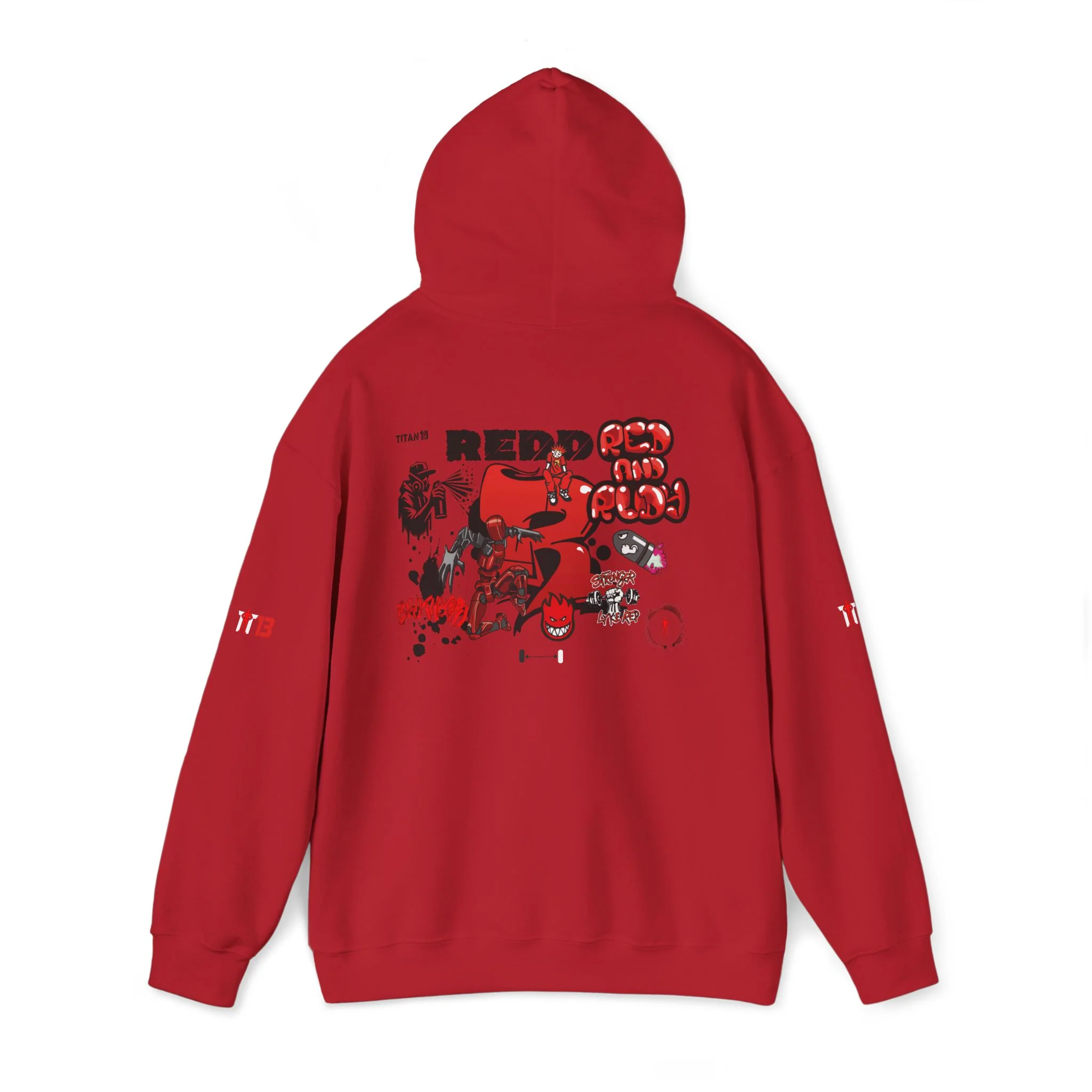 T13 Graffiti Hoodie – Limited Edition - Image 6